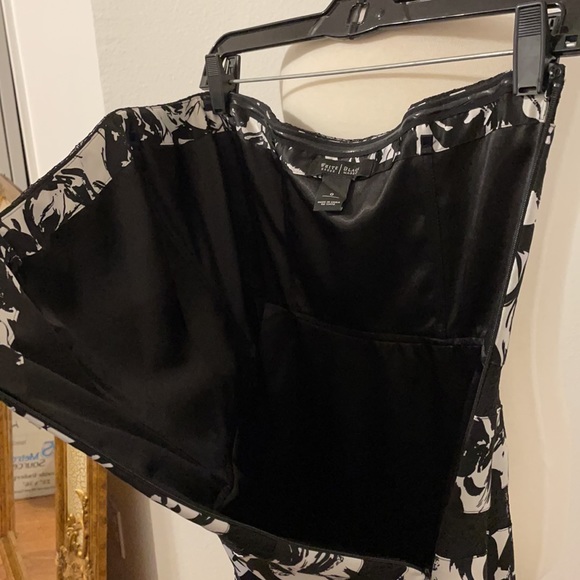 WHBM strapless black and white dress - Picture 5 of 5